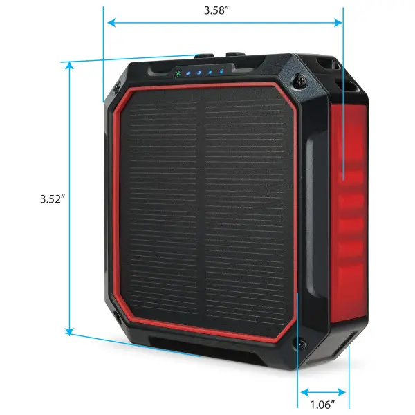 XPC10002R WeatherX Solar Power Bank and Light with Wireless Charger-3