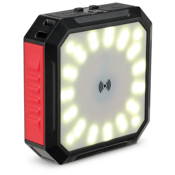 XPC10002R WeatherX Solar Power Bank and Light with Wireless Charger-4
