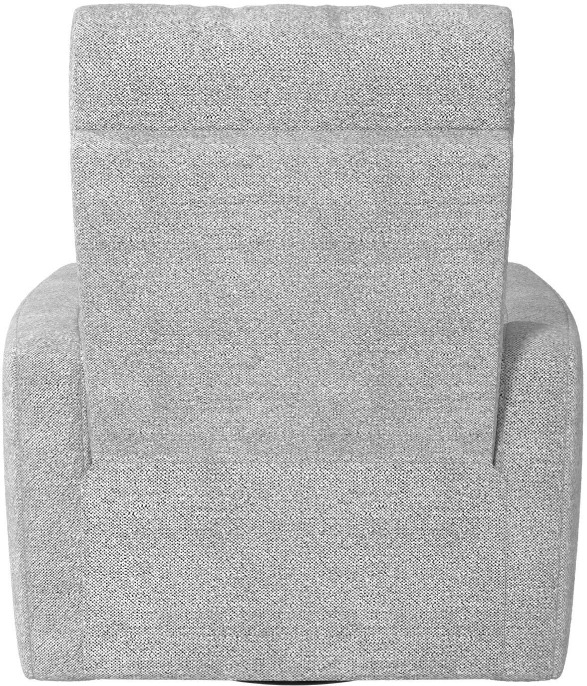 Lukas Gray Boucle Swivel Recliner-9