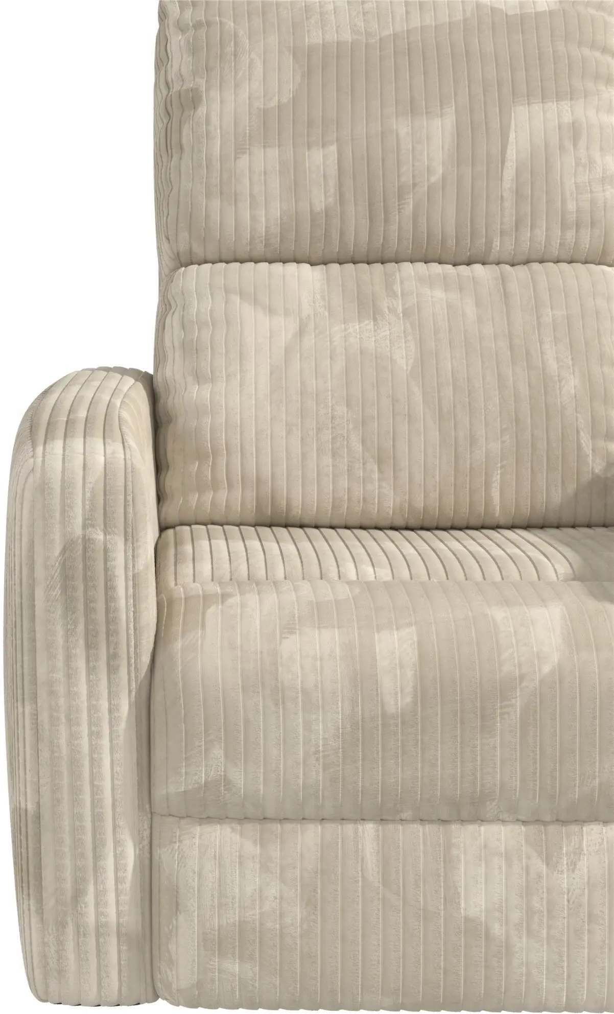 Lukas Cream Corduroy Swivel Recliner-10