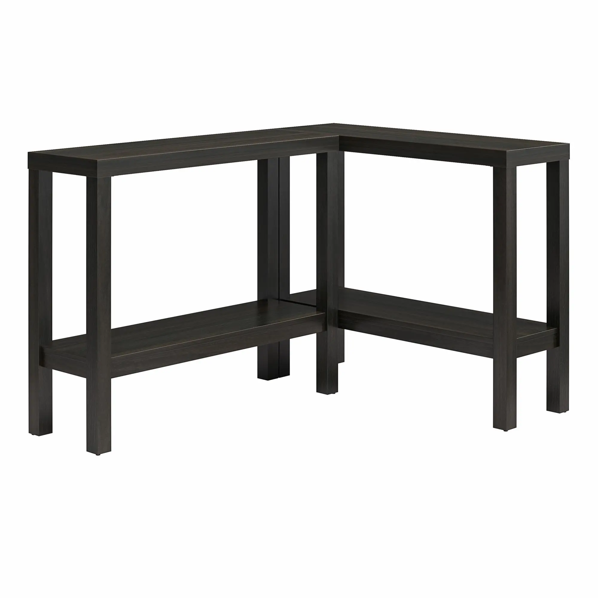 Parsons Brown Sofa Table, Set of Two-1
