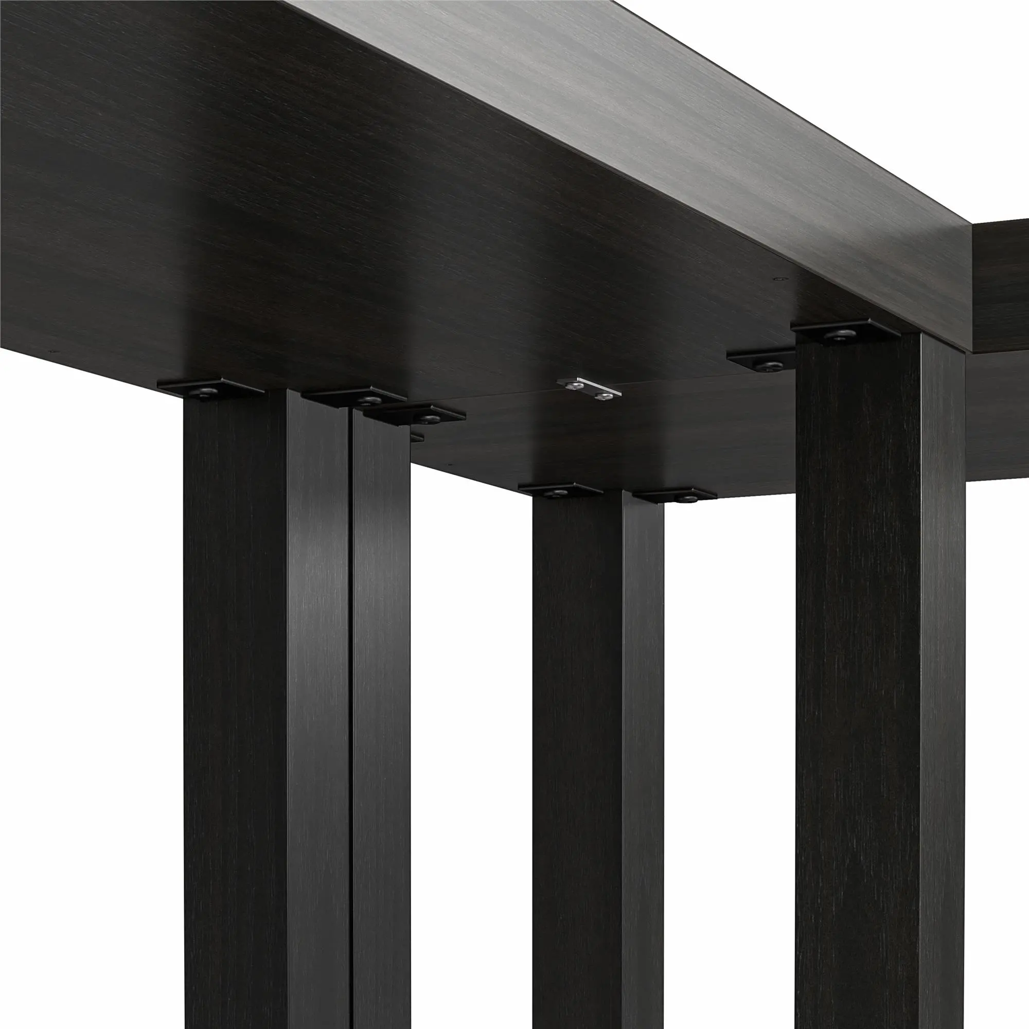 Parsons Brown Sofa Table, Set of Two-8