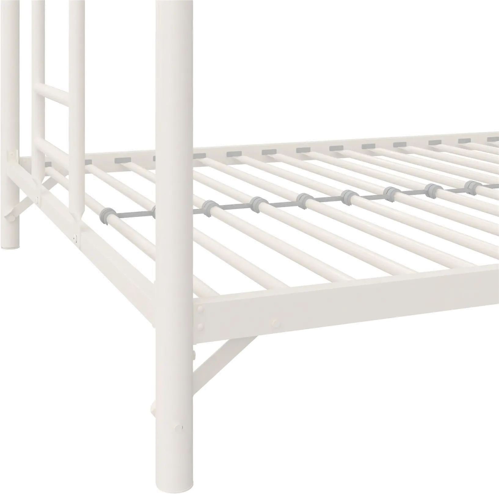 Daven Off White Metal Twin over Twin Bunk Bed-11