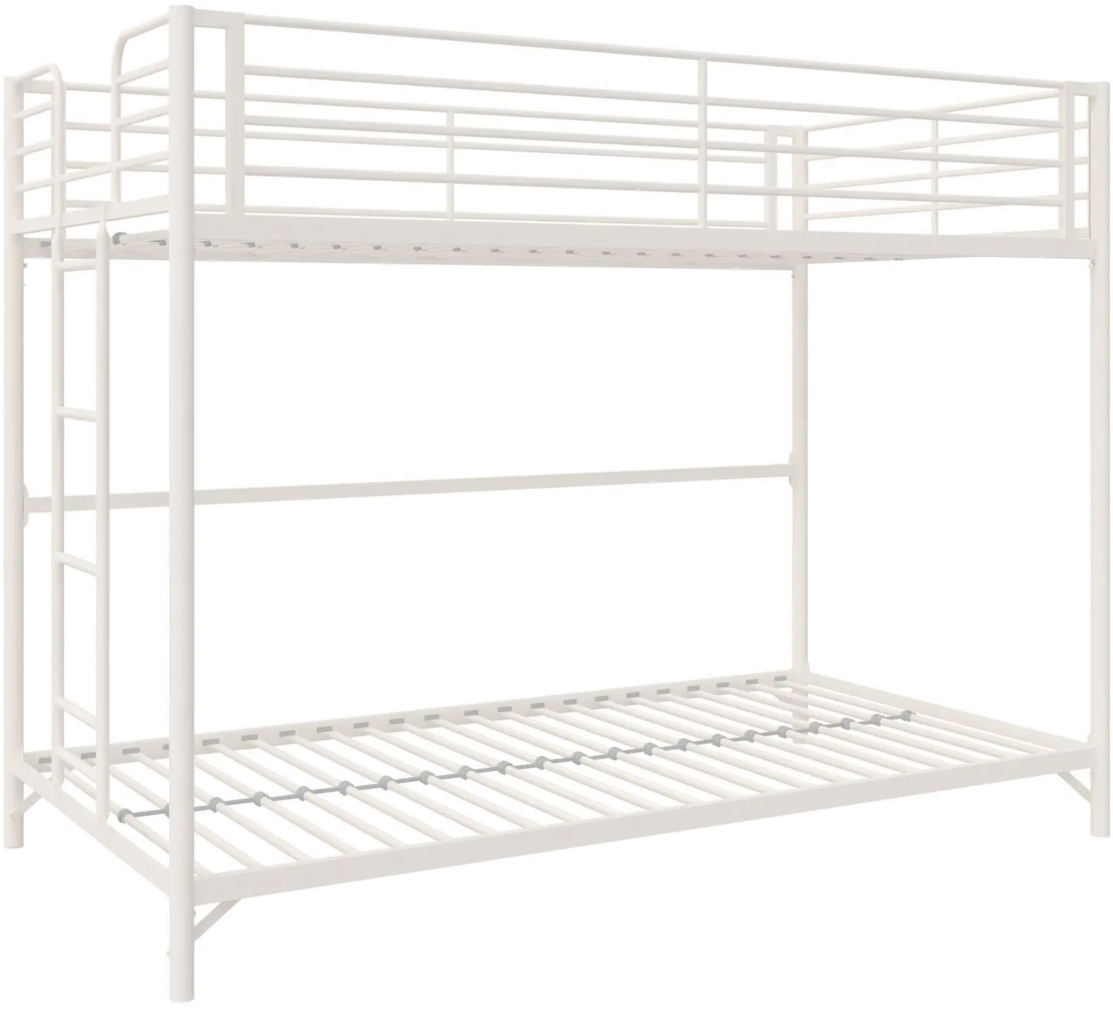 Daven Off White Metal Twin over Twin Bunk Bed-4