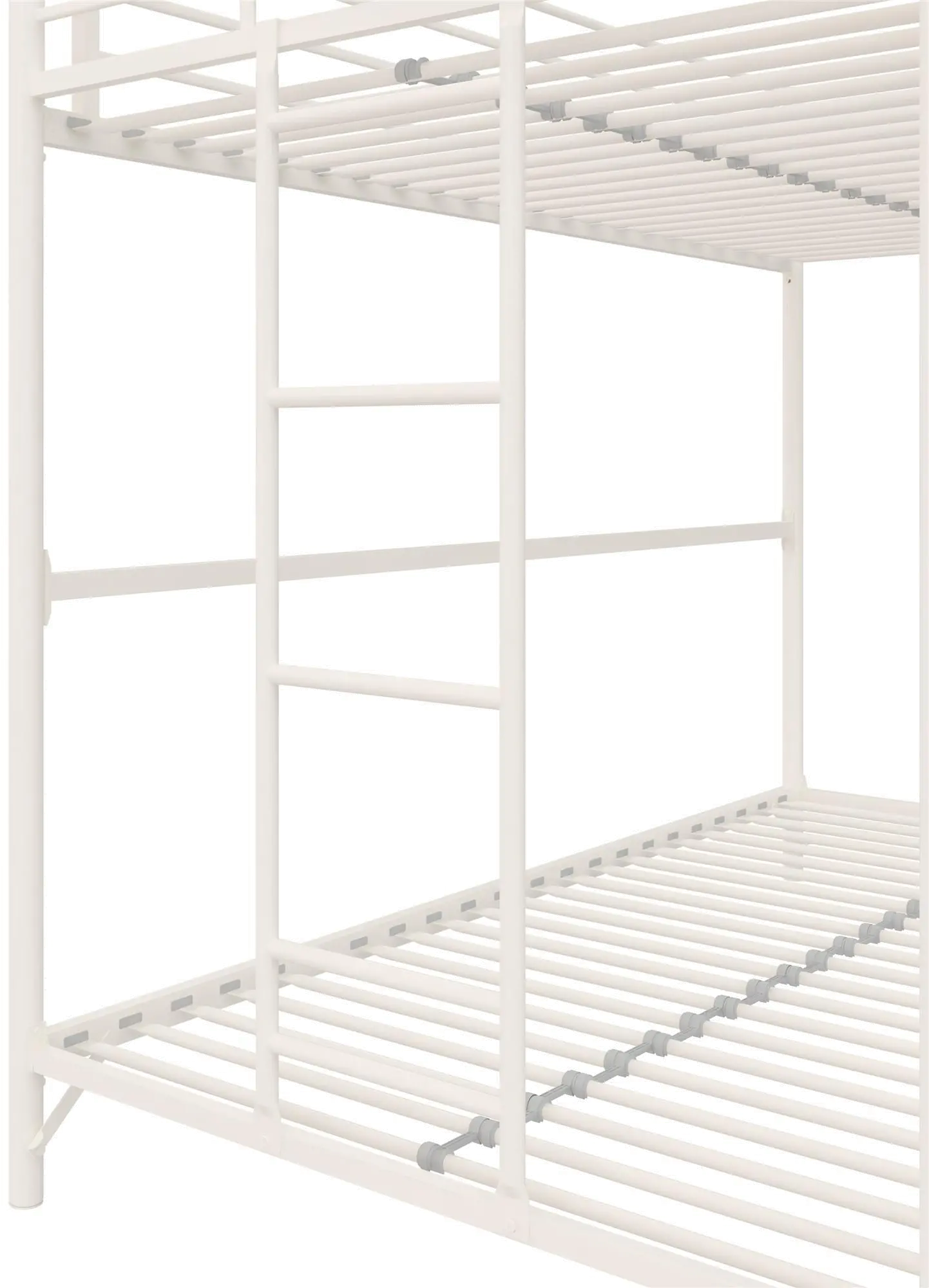 Daven Off White Metal Twin over Twin Bunk Bed-9