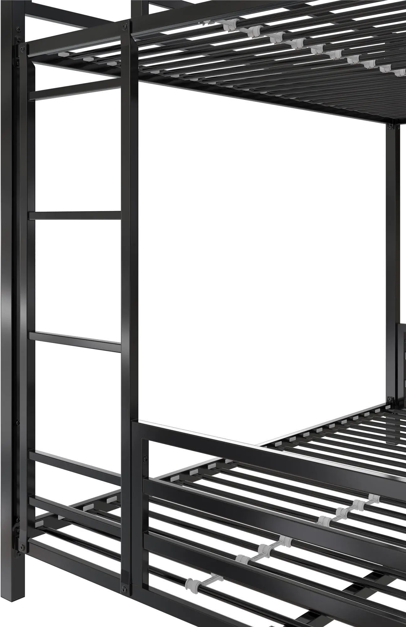 Coen Black Metal Twin over Full Bunk Bed-6