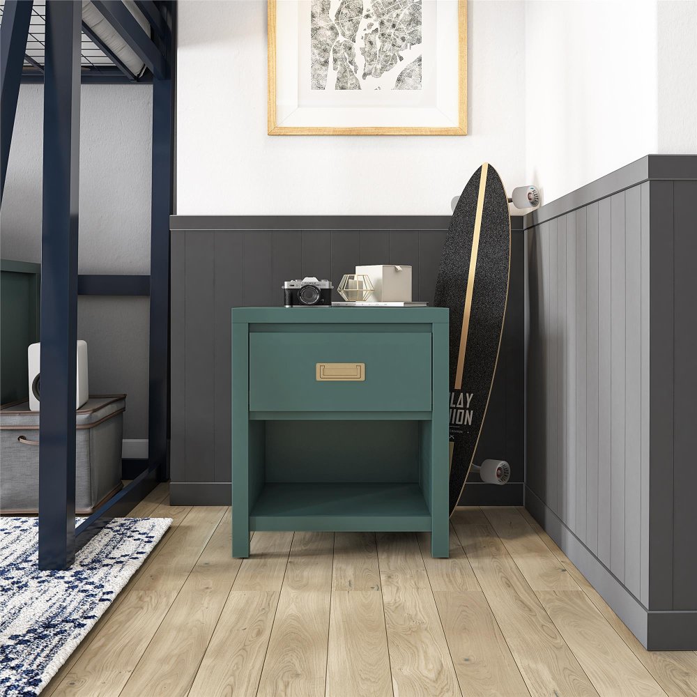 Monarch Hill Haven Hunter Green Kids Nightstand