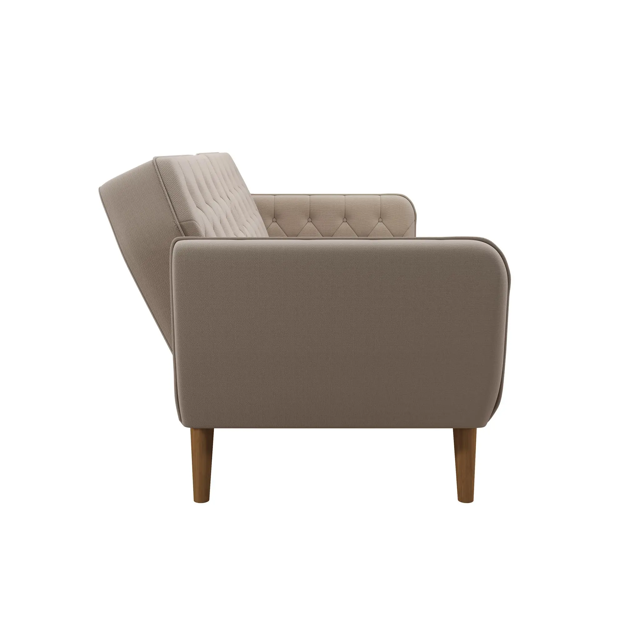 Tallulah Tan Memory Foam Futon-7