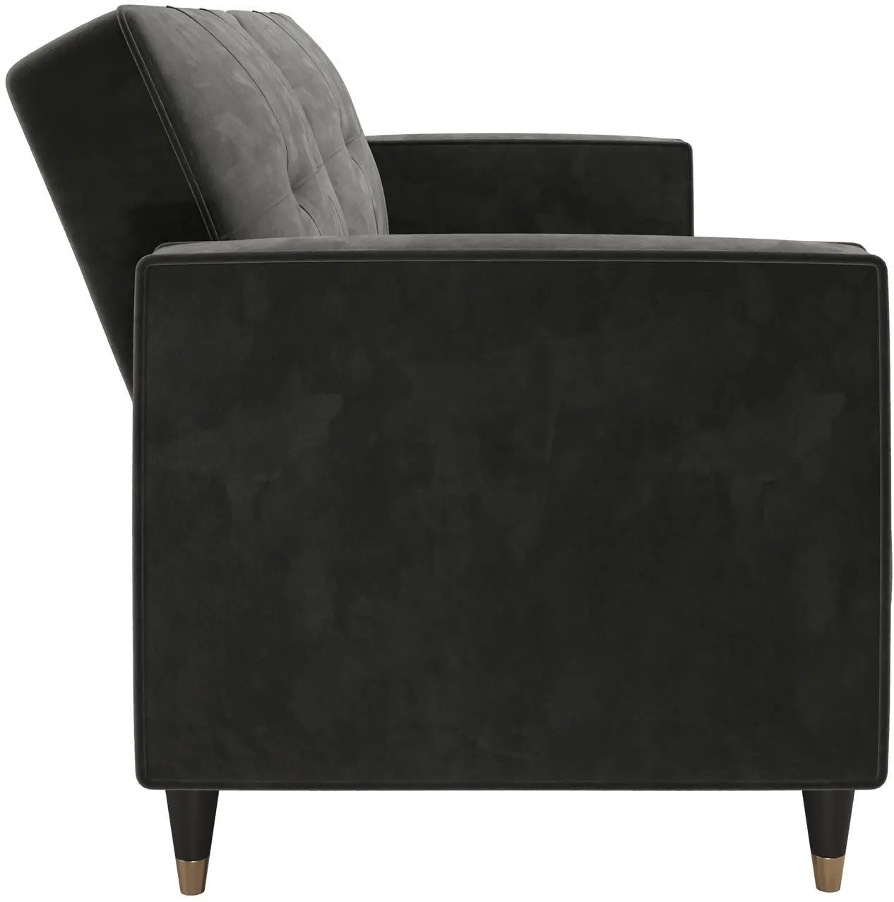 Penelope Dark Gray Velvet Sofa Bed-7