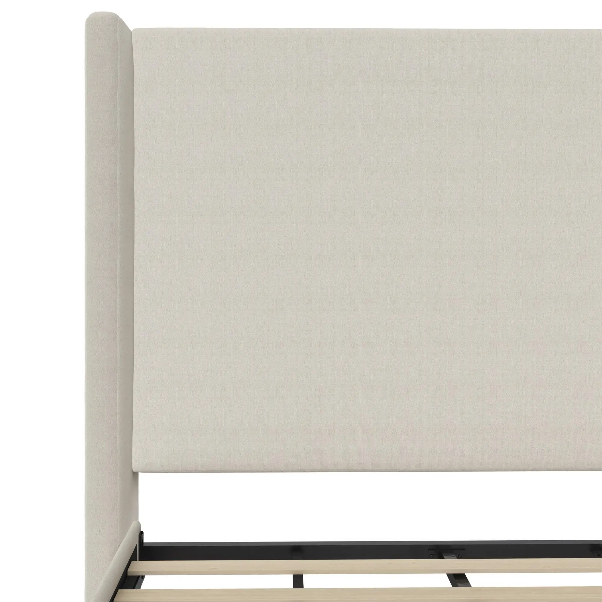 Eveline Ivory Upholstered King Bed-6