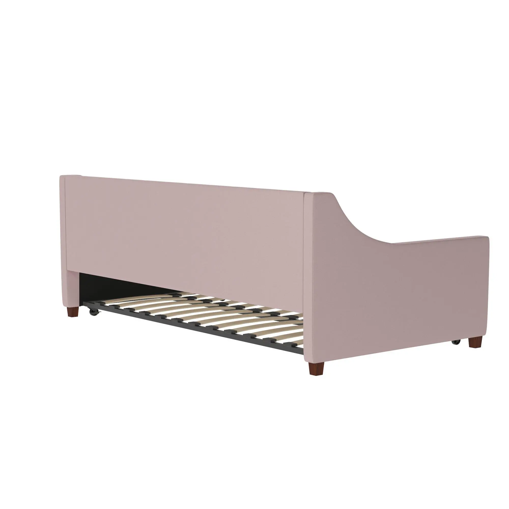 Her Majesty Light Pink Twin Daybed with Trundle-7