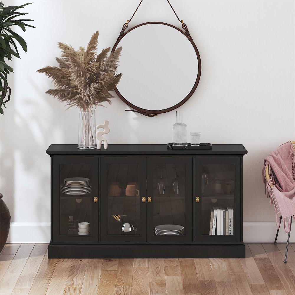 Everywhere Black TV Stand