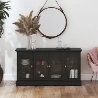 Everywhere Black TV Stand
