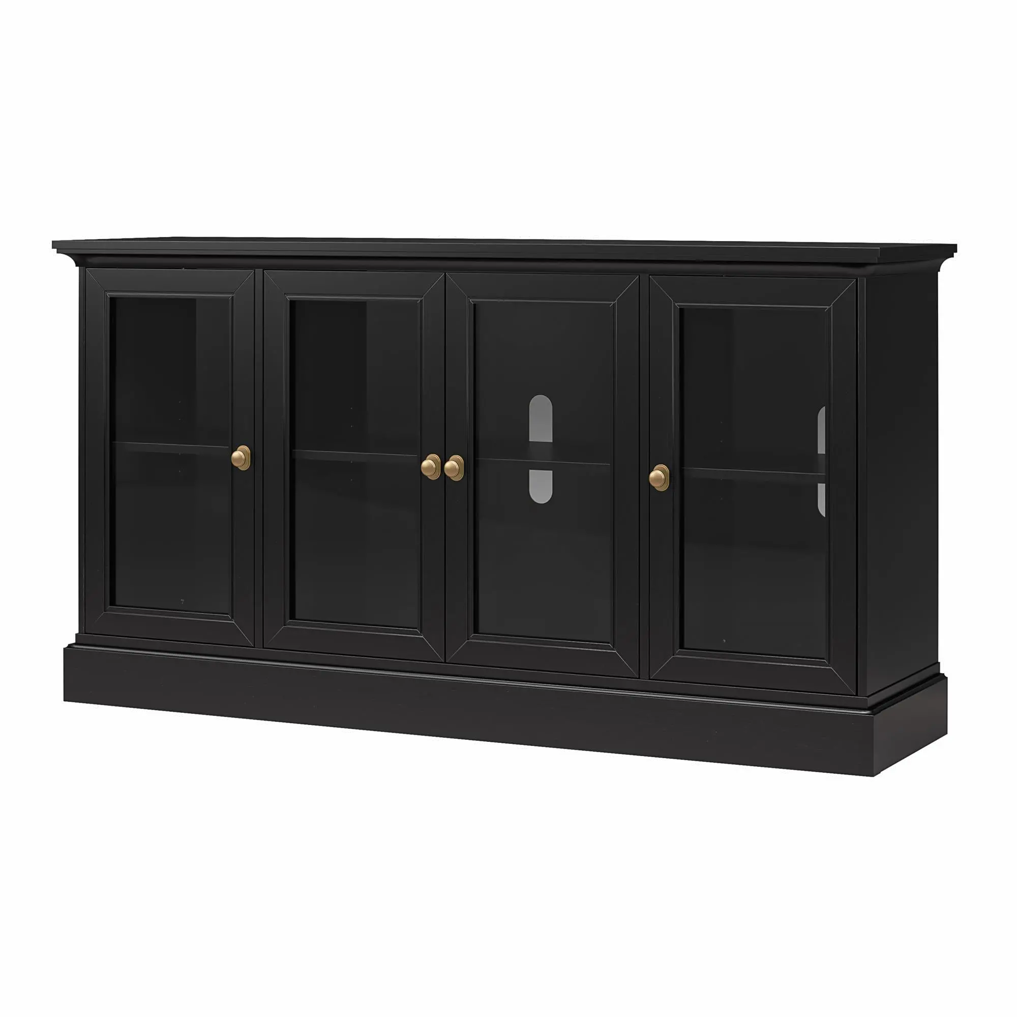 Everywhere Black TV Stand-1
