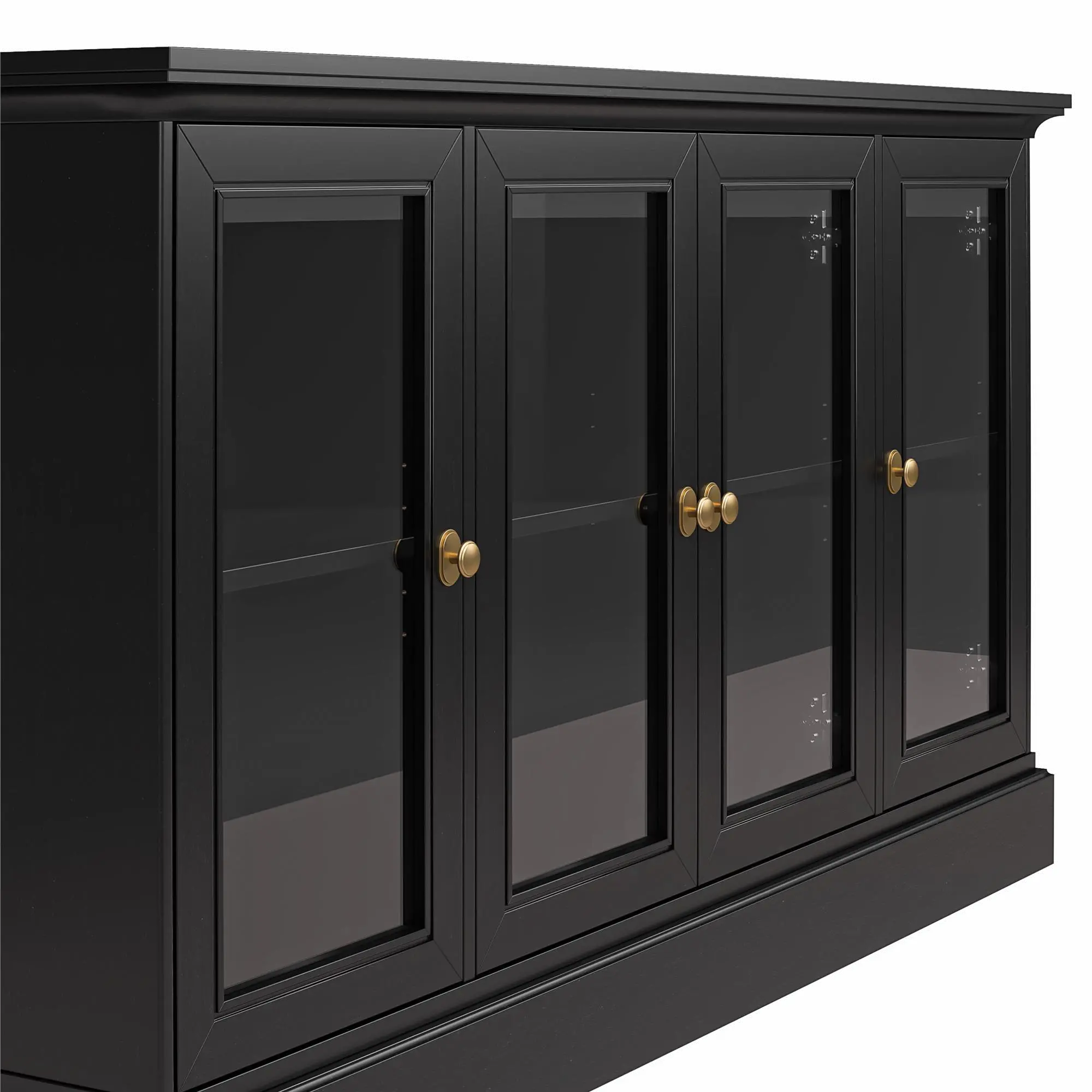 Everywhere Black TV Stand-6