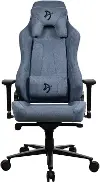 Vernazza Blue Soft Fabric Gaming Chair