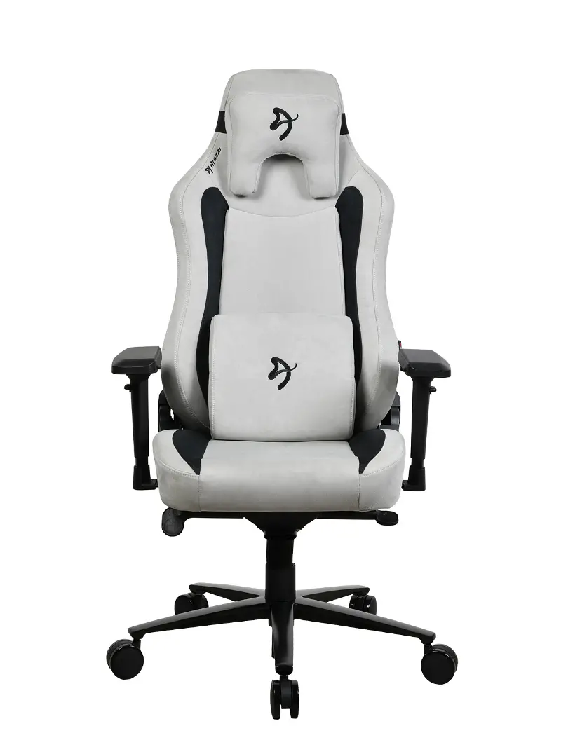 Vernazza Light Gray Super Soft Gaming Chair