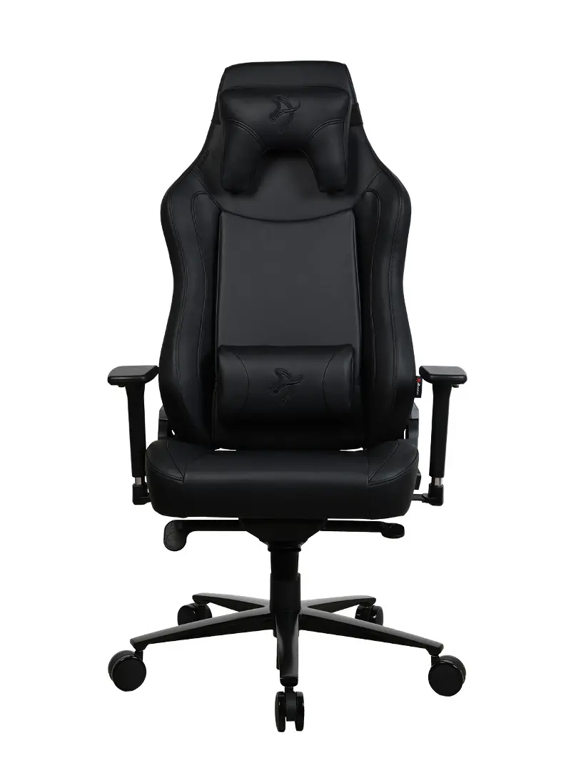 Vernazza XL Pure Black Soft PU Gaming Chair