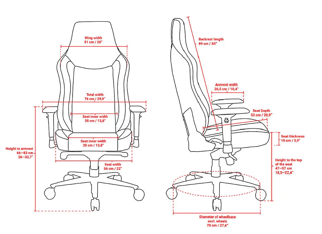 VERNAZZA-XL-SPU-PBK Vernazza XL Pure Black Soft PU Gaming Chair-9