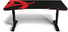 ARENA-NA-BLACK Arena Black and Red Gaming Desk