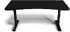 Arena Pure Black Gaming Desk