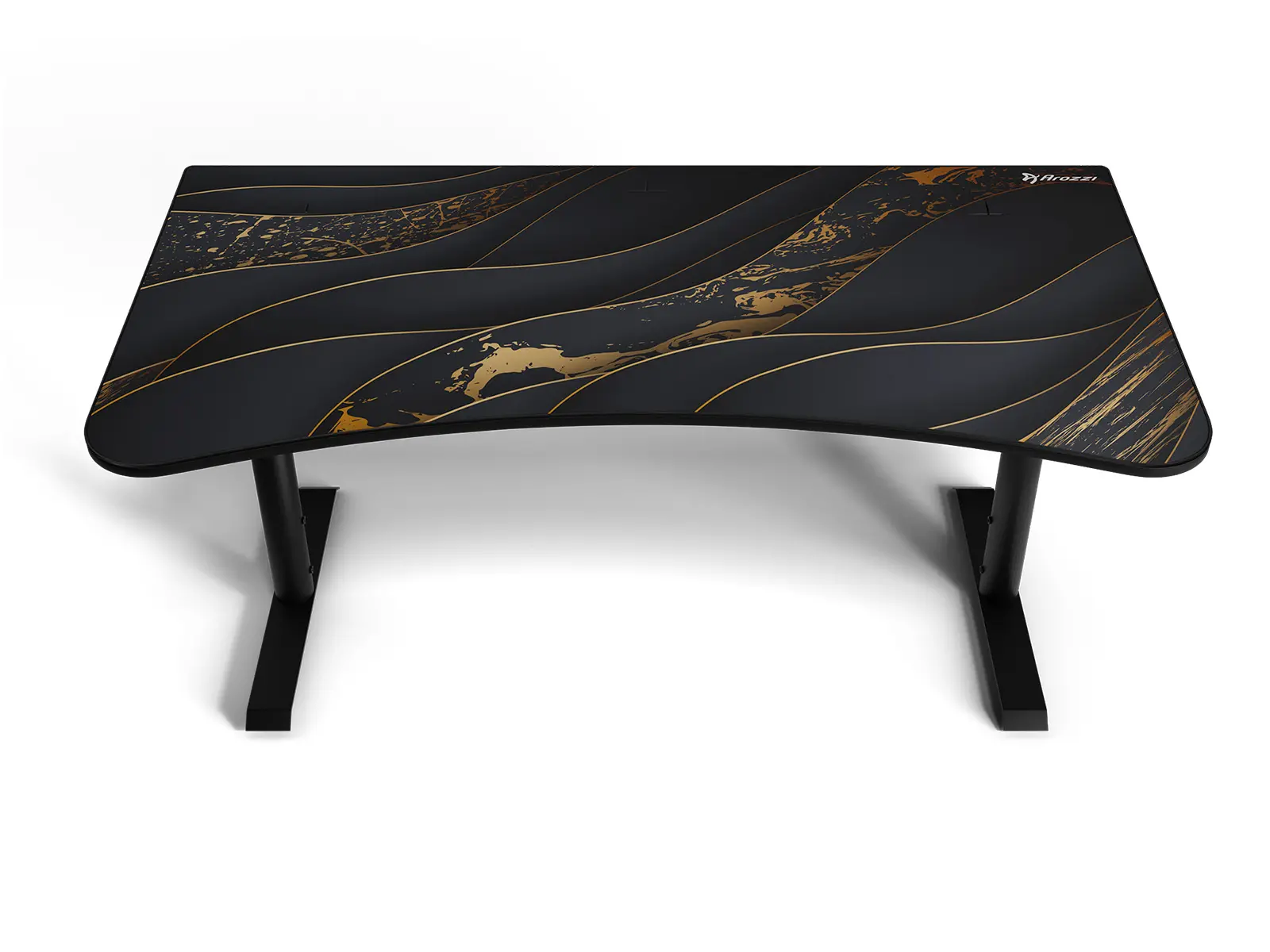 ARENA-NA-BK-GOLD Arena Black and Gold Special Edition Gaming Desk-4