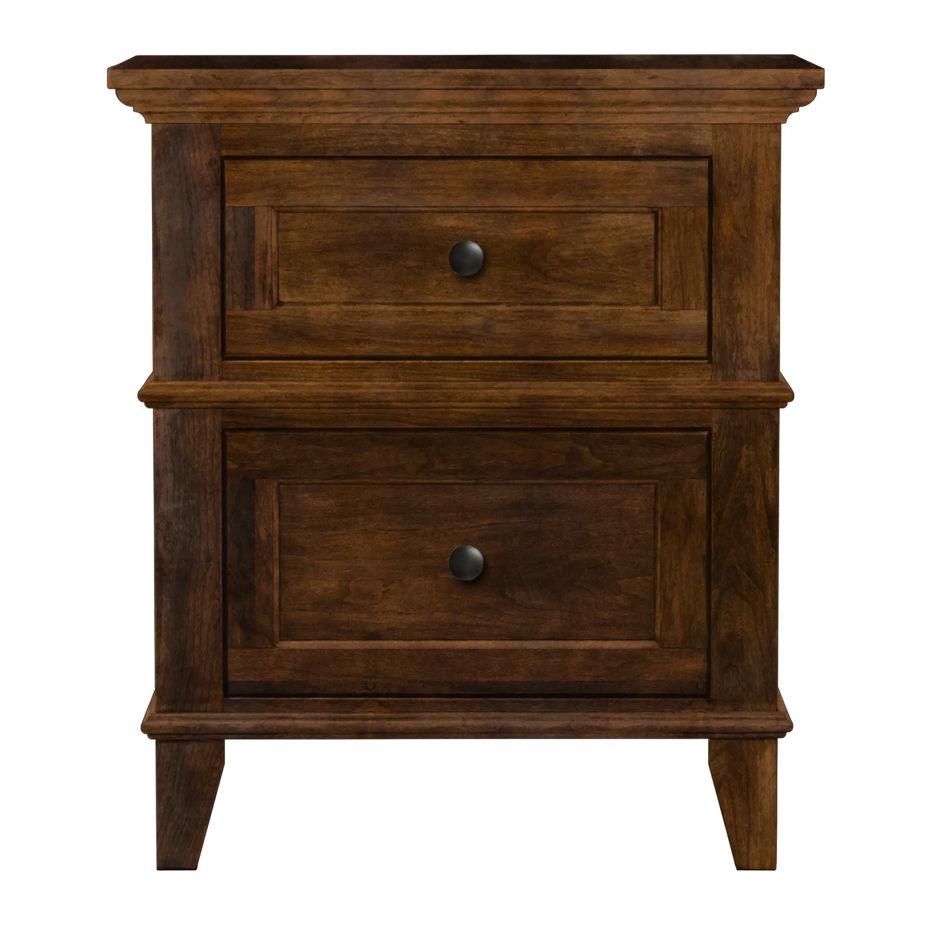 Brentwood Walnut Brown Nightstand-1