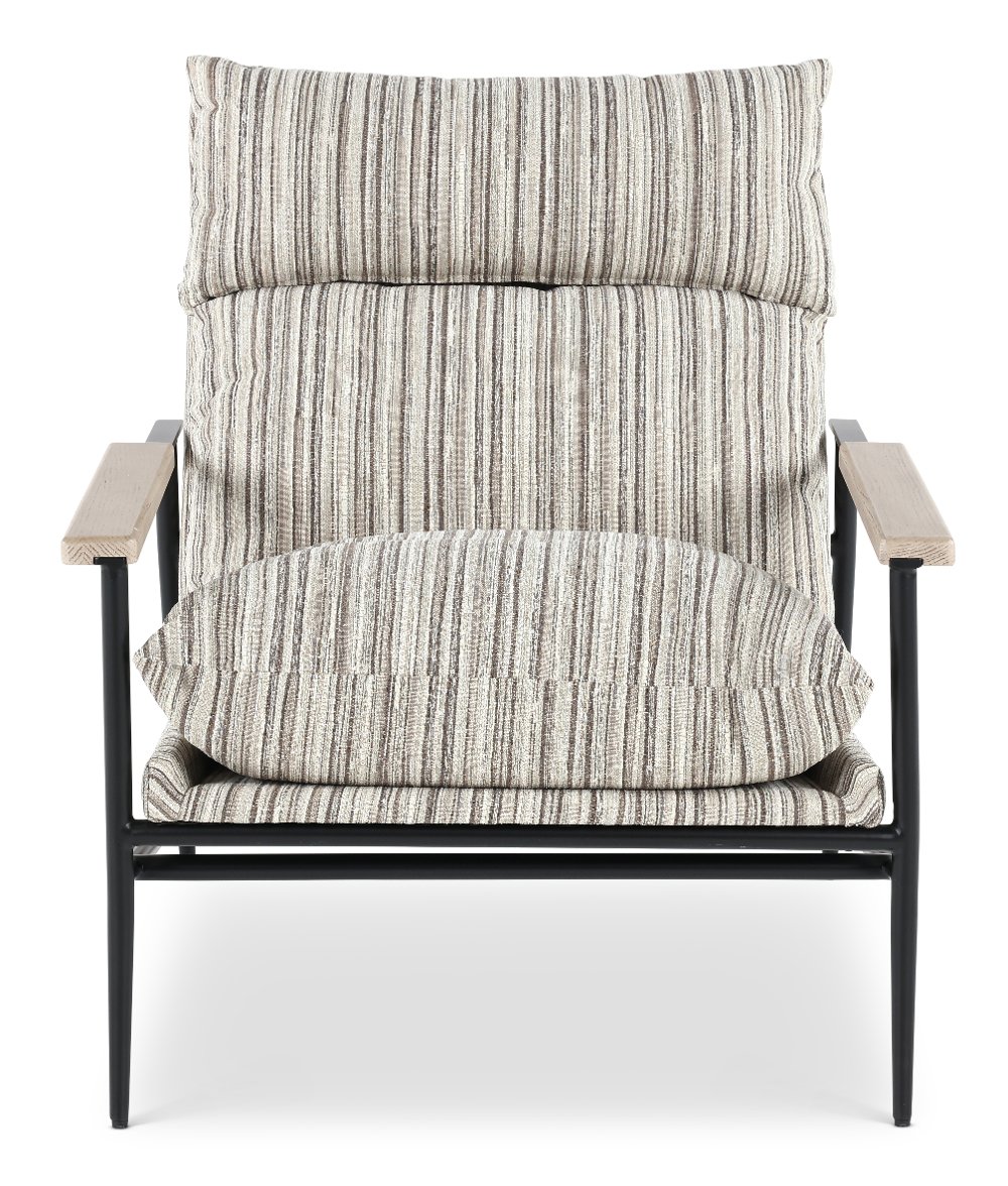 Monte Striped Accent Chair