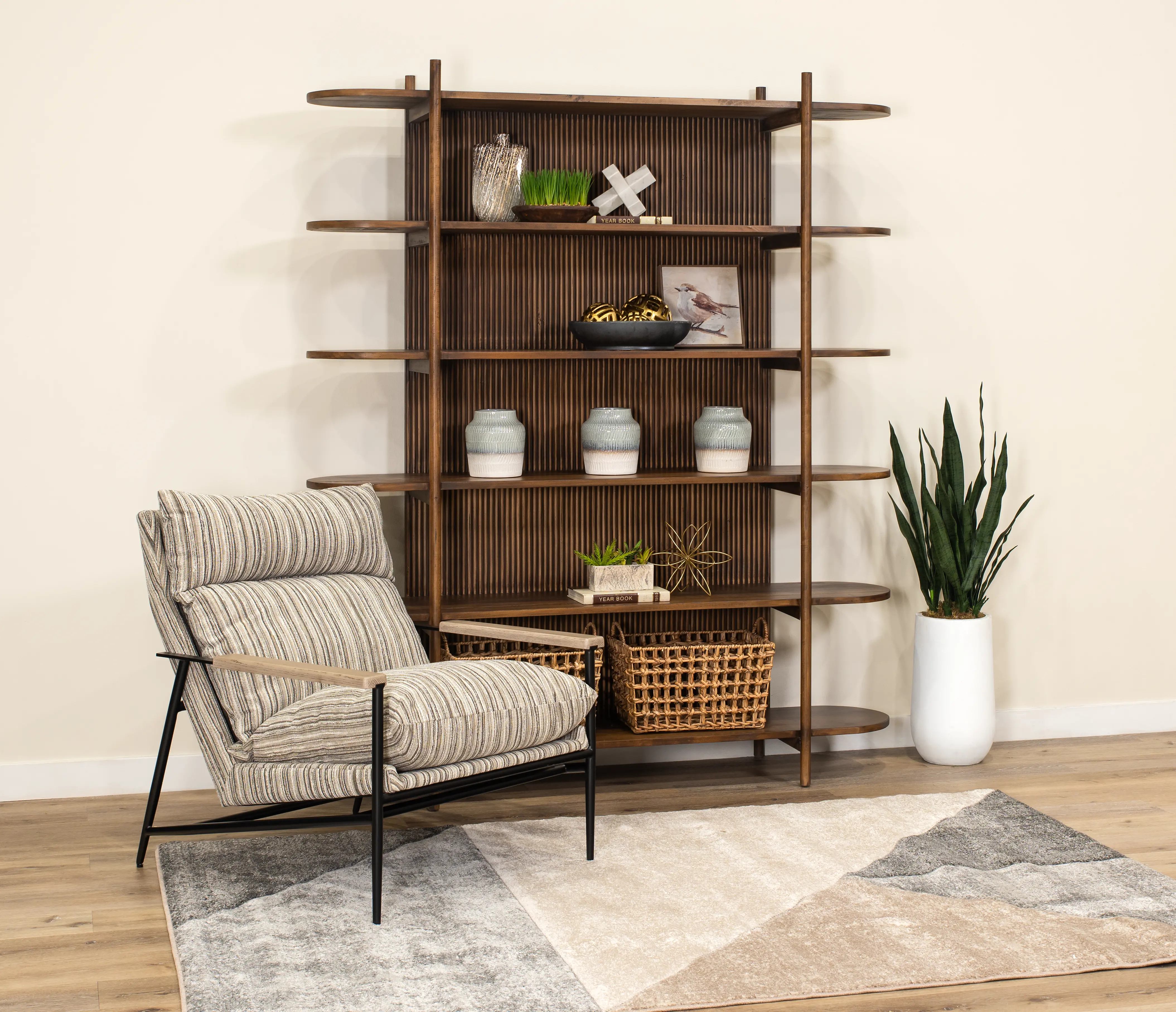 Monte Striped Accent Chair-2