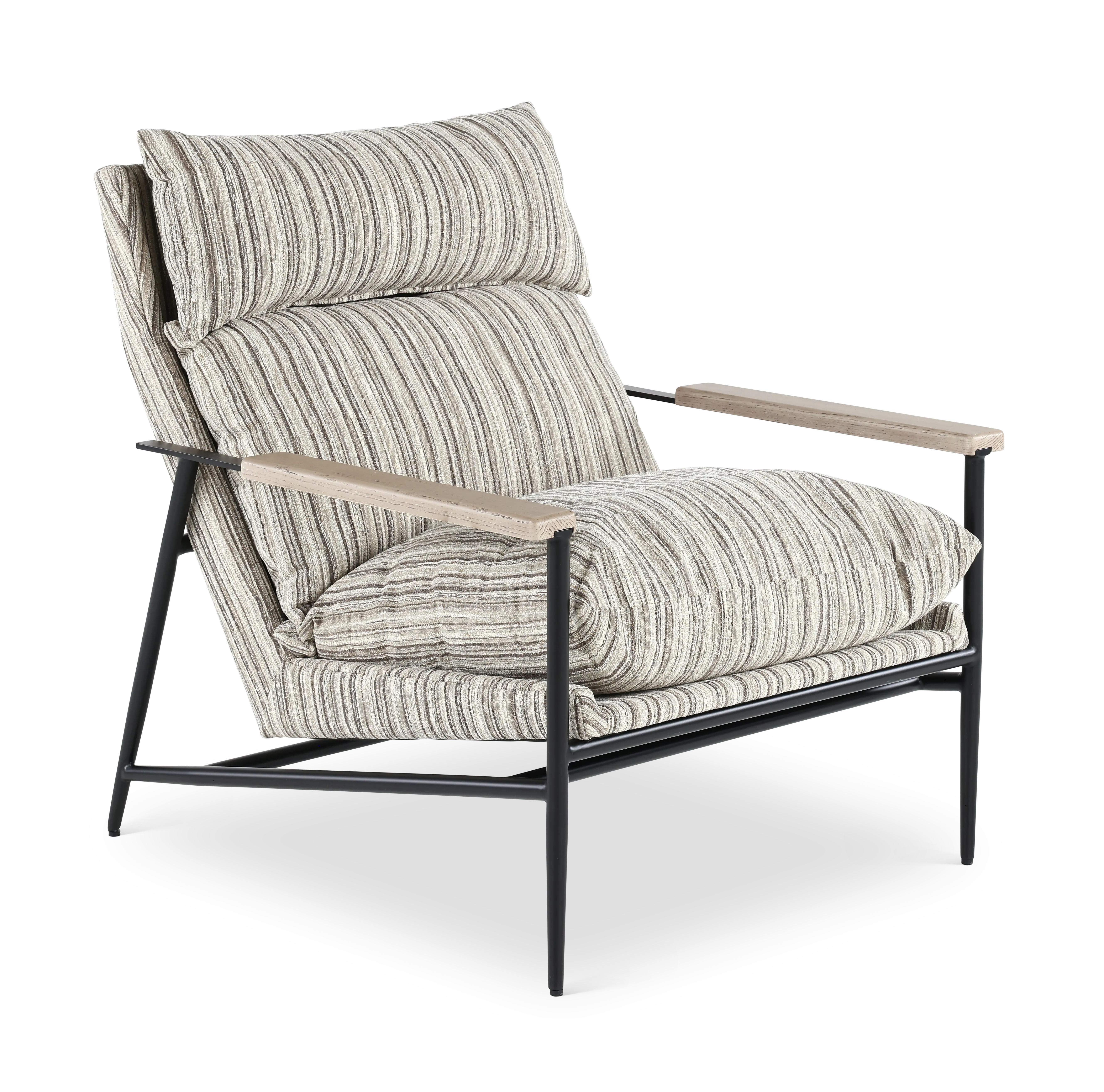 Monte Striped Accent Chair-3