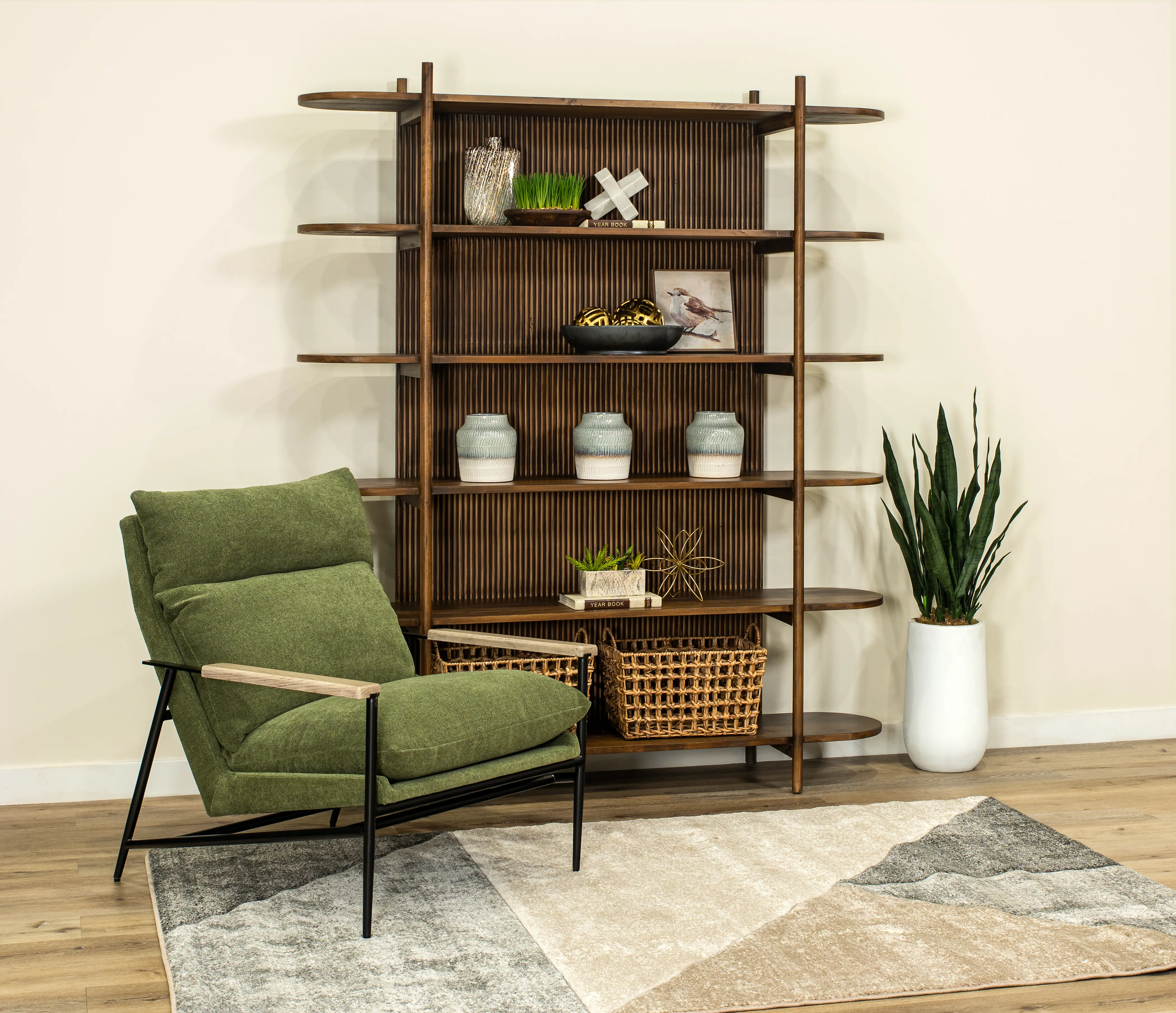 Monte Green Accent Chair-2