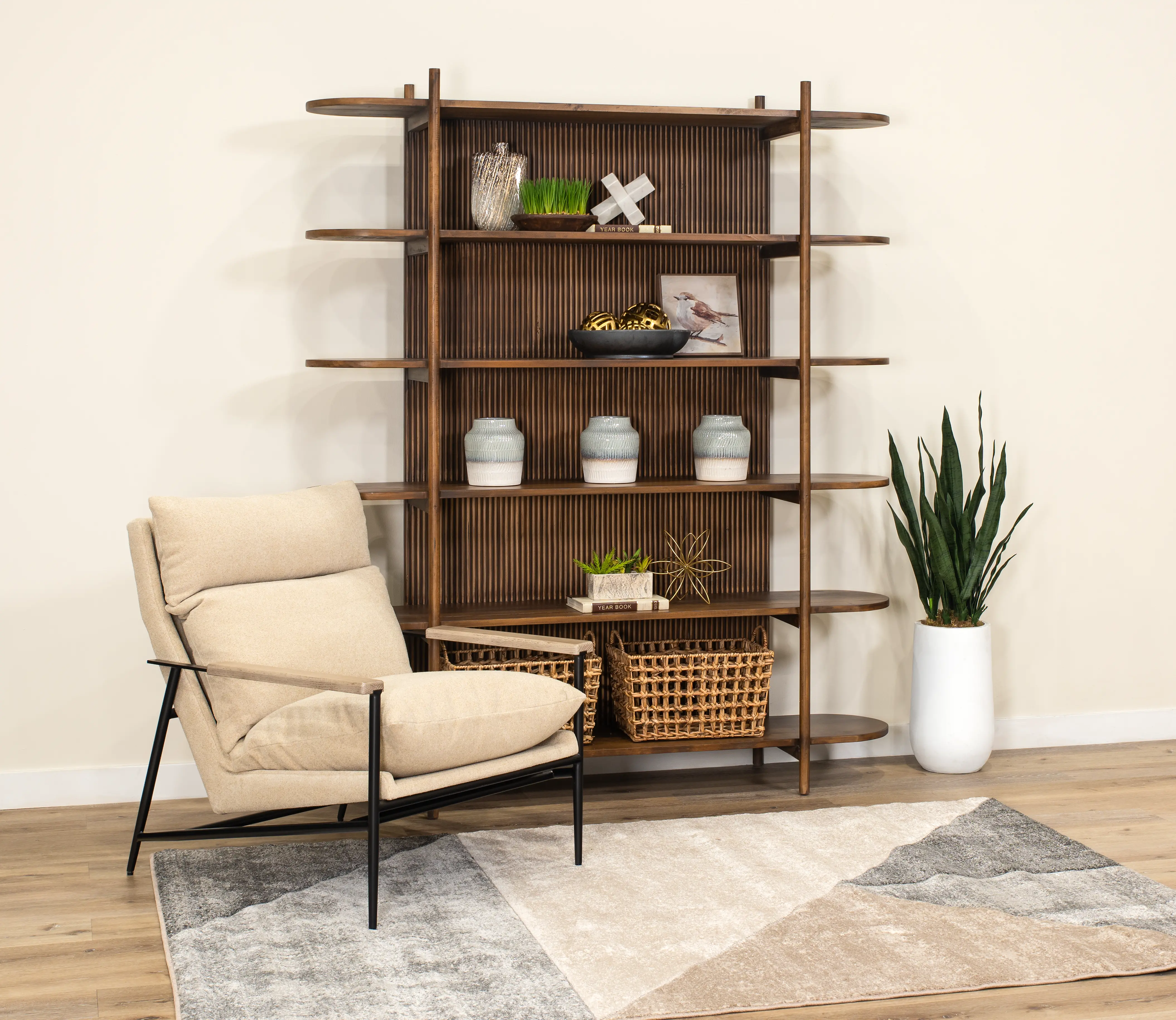 Monte Beige Accent Chair-2