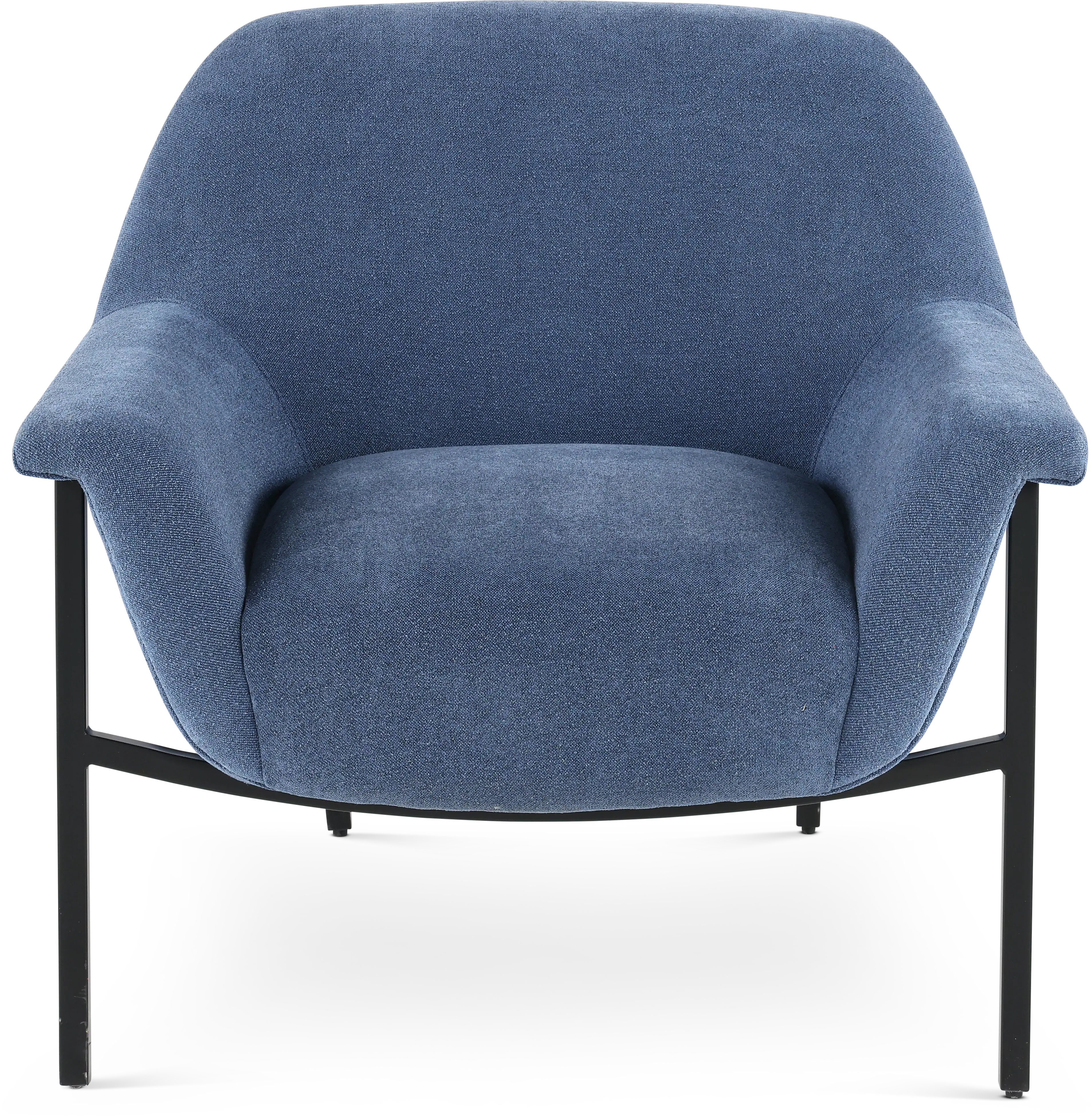 Sabrina Navy Blue Accent Chair-1
