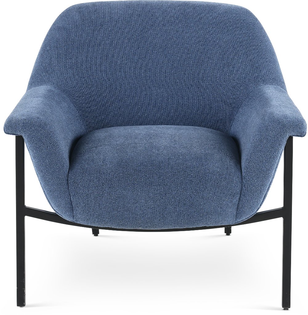 Sabrina Navy Blue Accent Chair