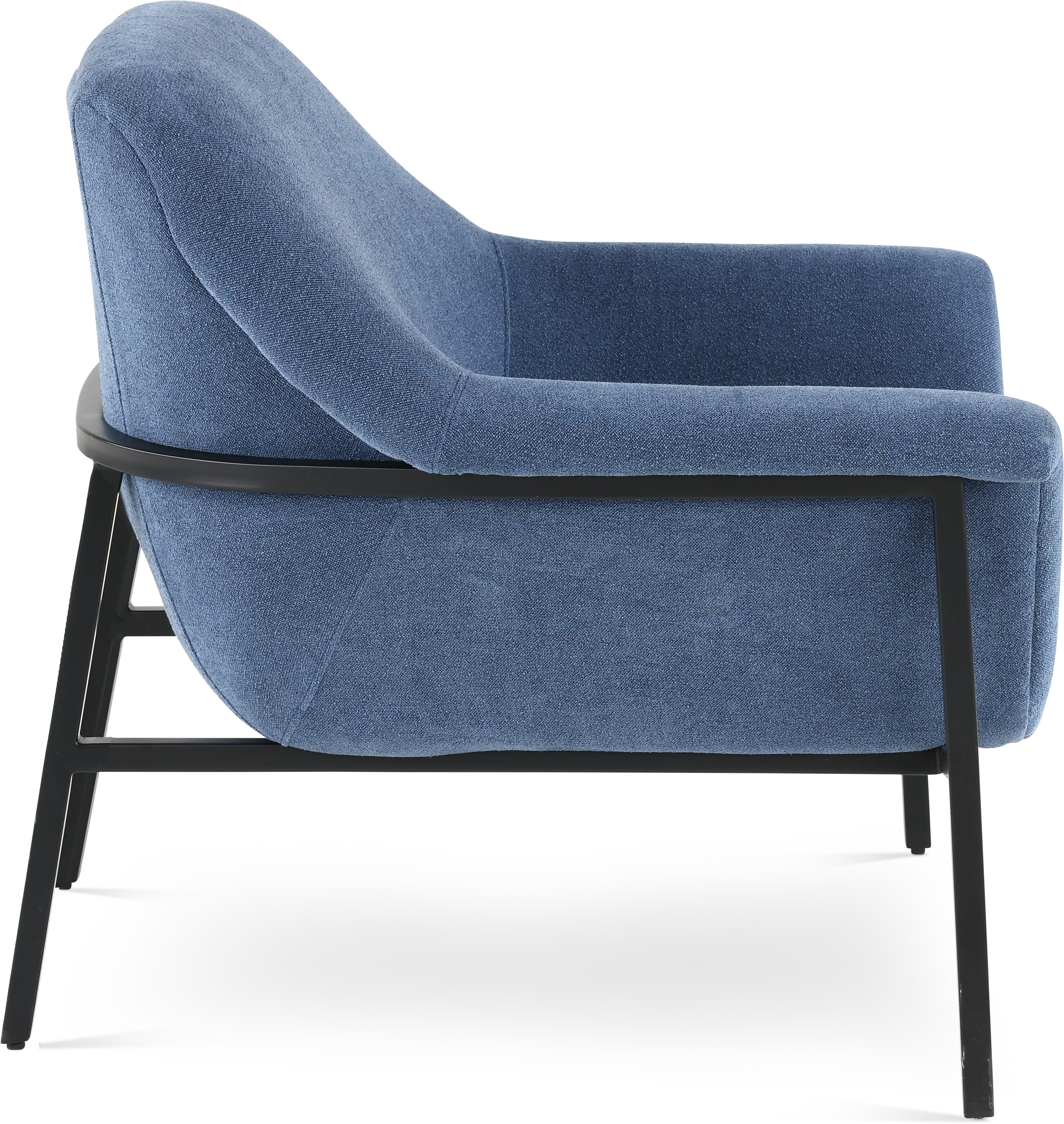 Sabrina Navy Blue Accent Chair-6