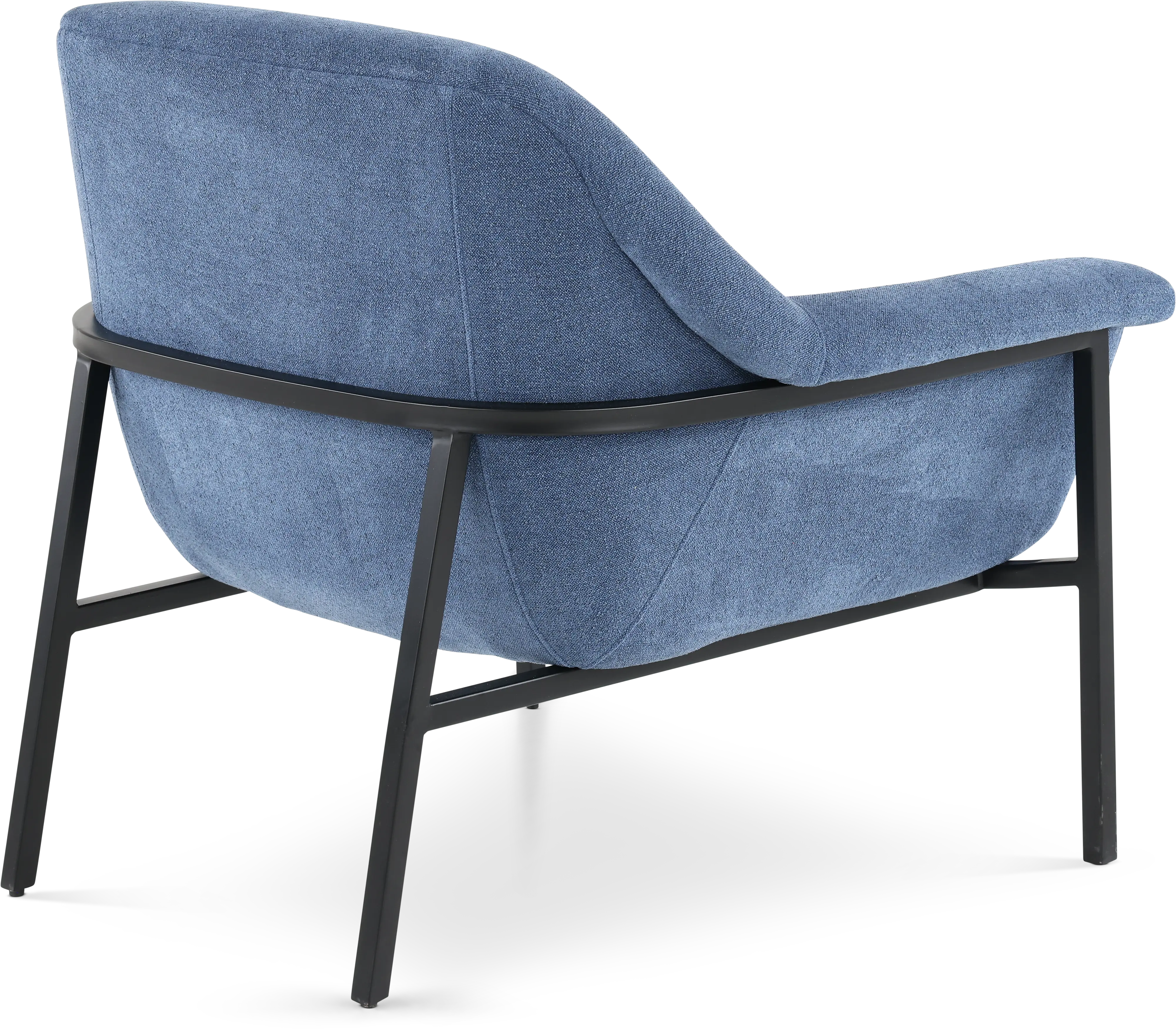 Sabrina Navy Blue Accent Chair-7