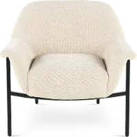 Sabrina Beige Accent Chair