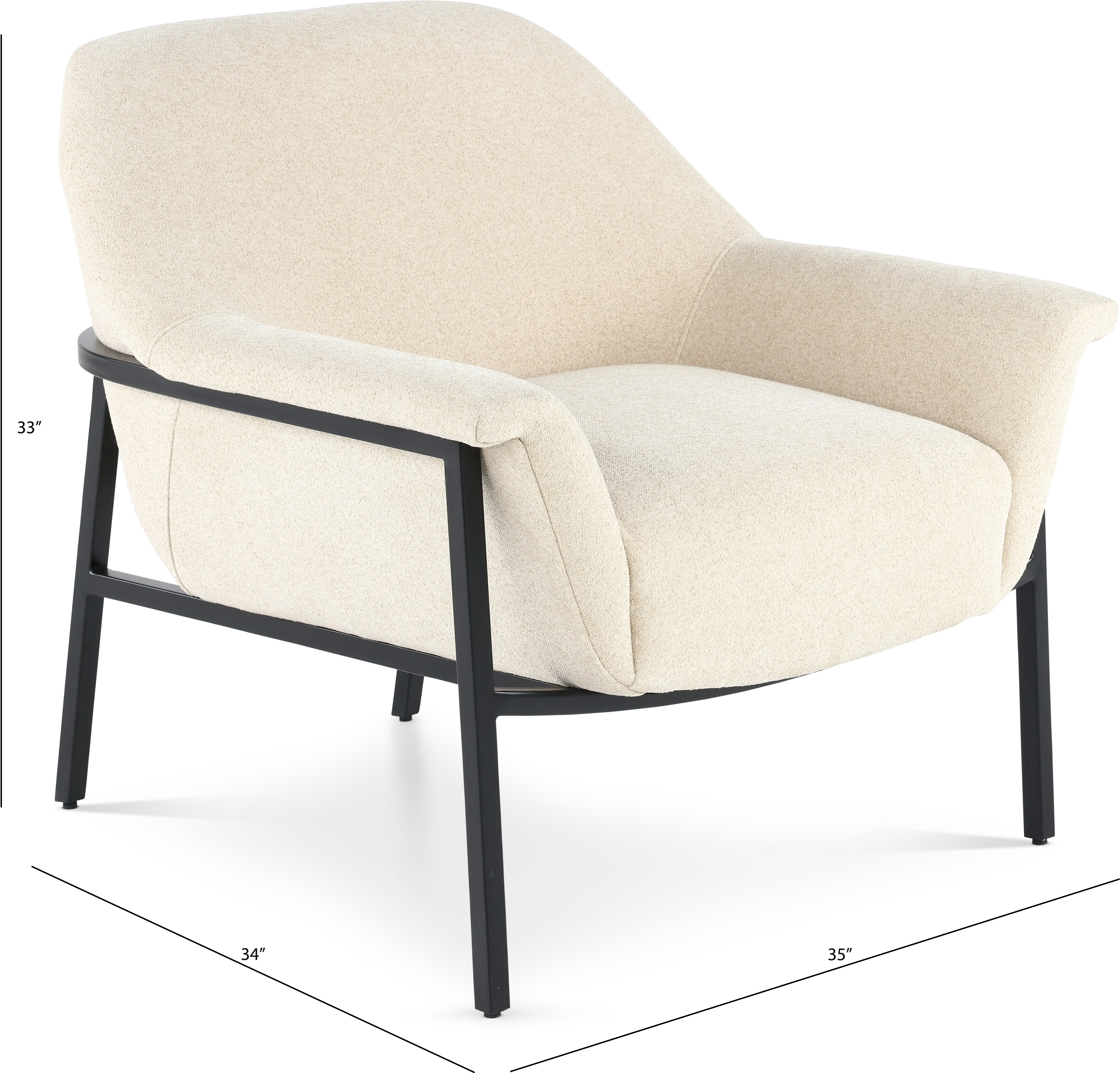 Sabrina Beige Accent Chair-4