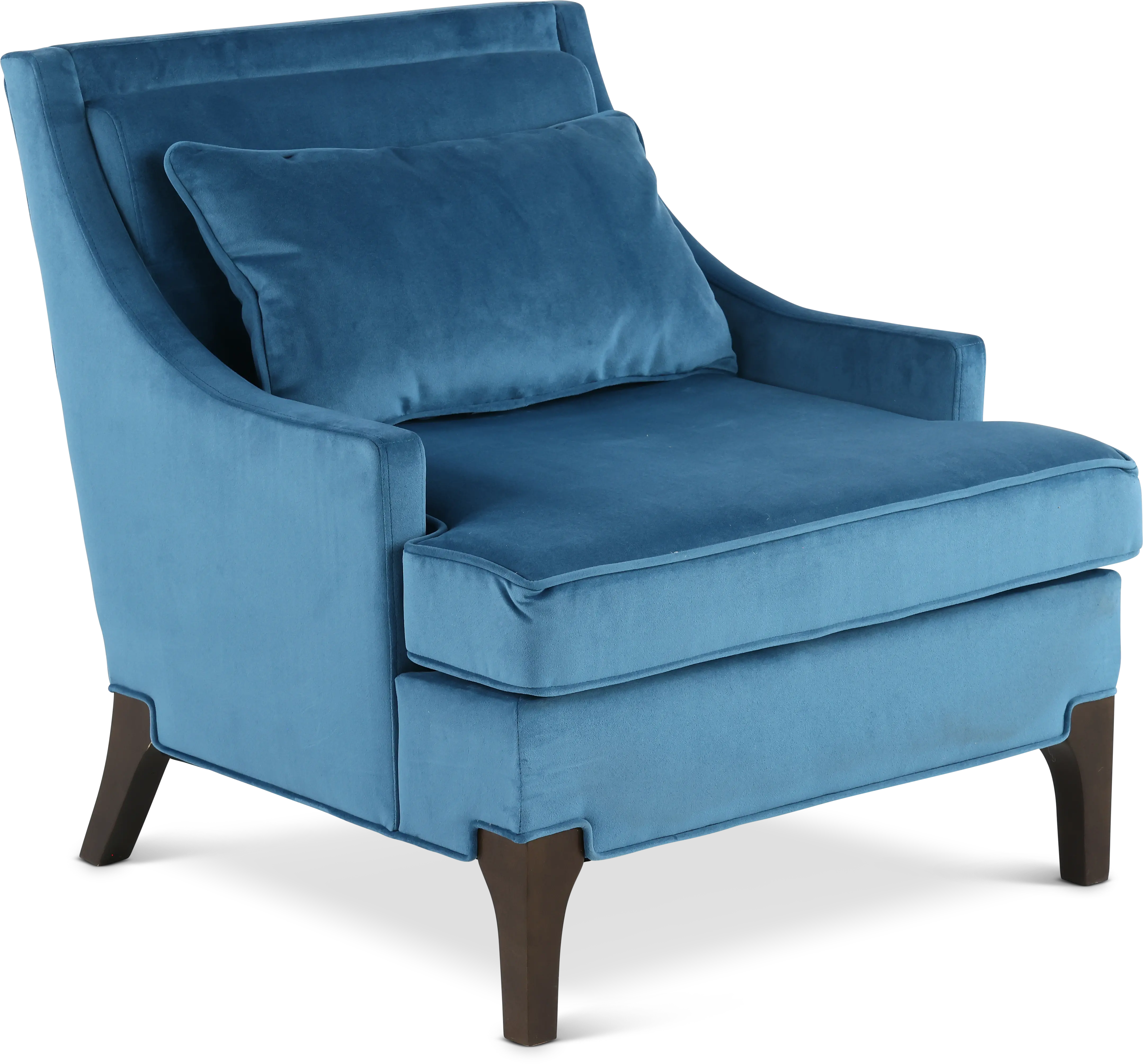 Anna Blue Accent Chair-3