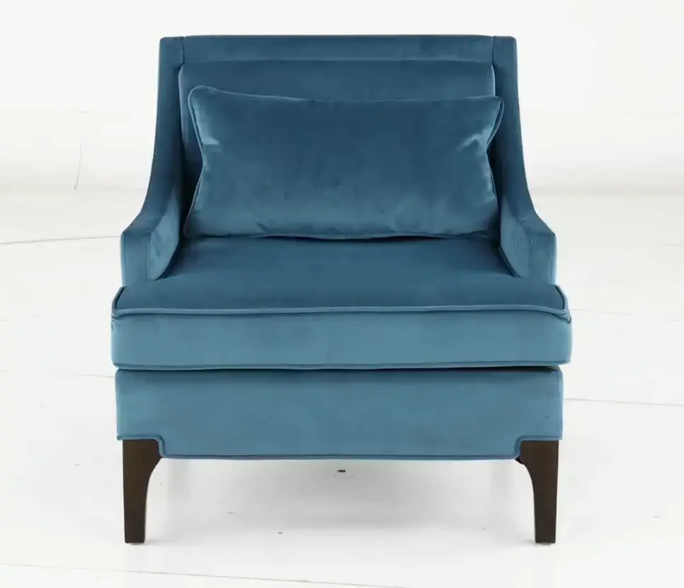 Anna Blue Accent Chair-5