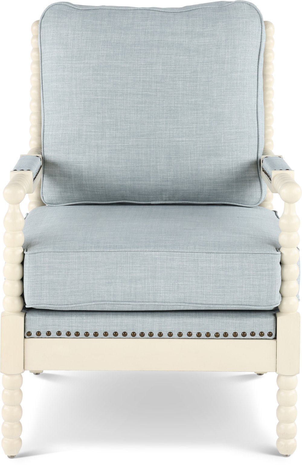 Donahue Light Blue Accent Chair