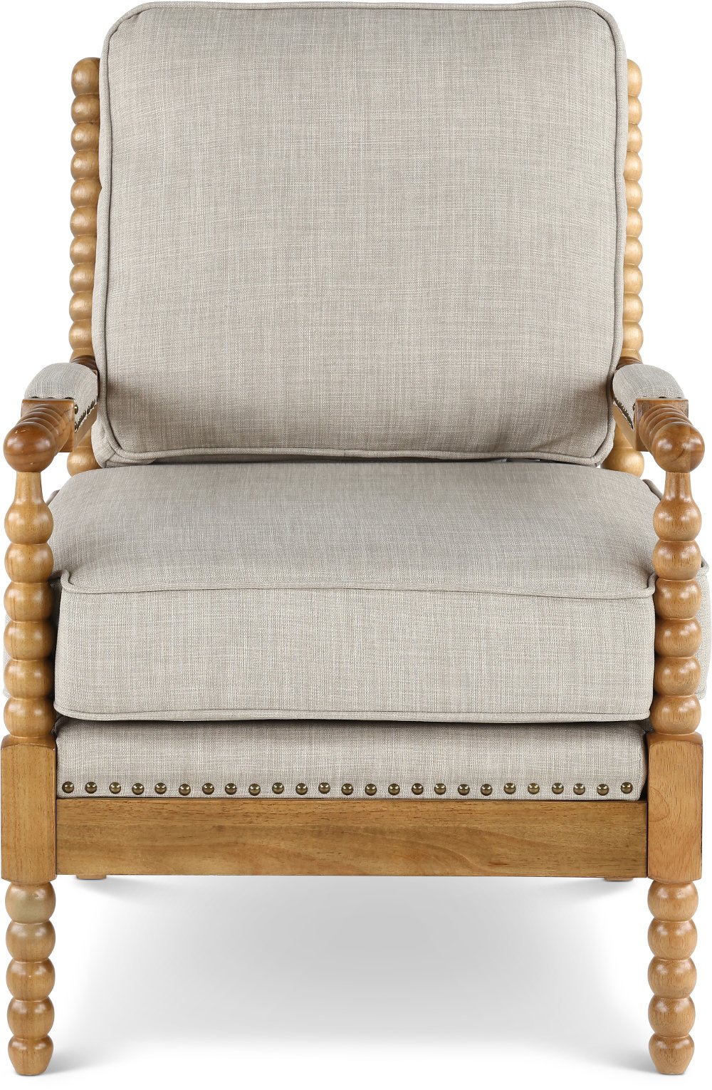 Donahue Light Gray Accent Chair