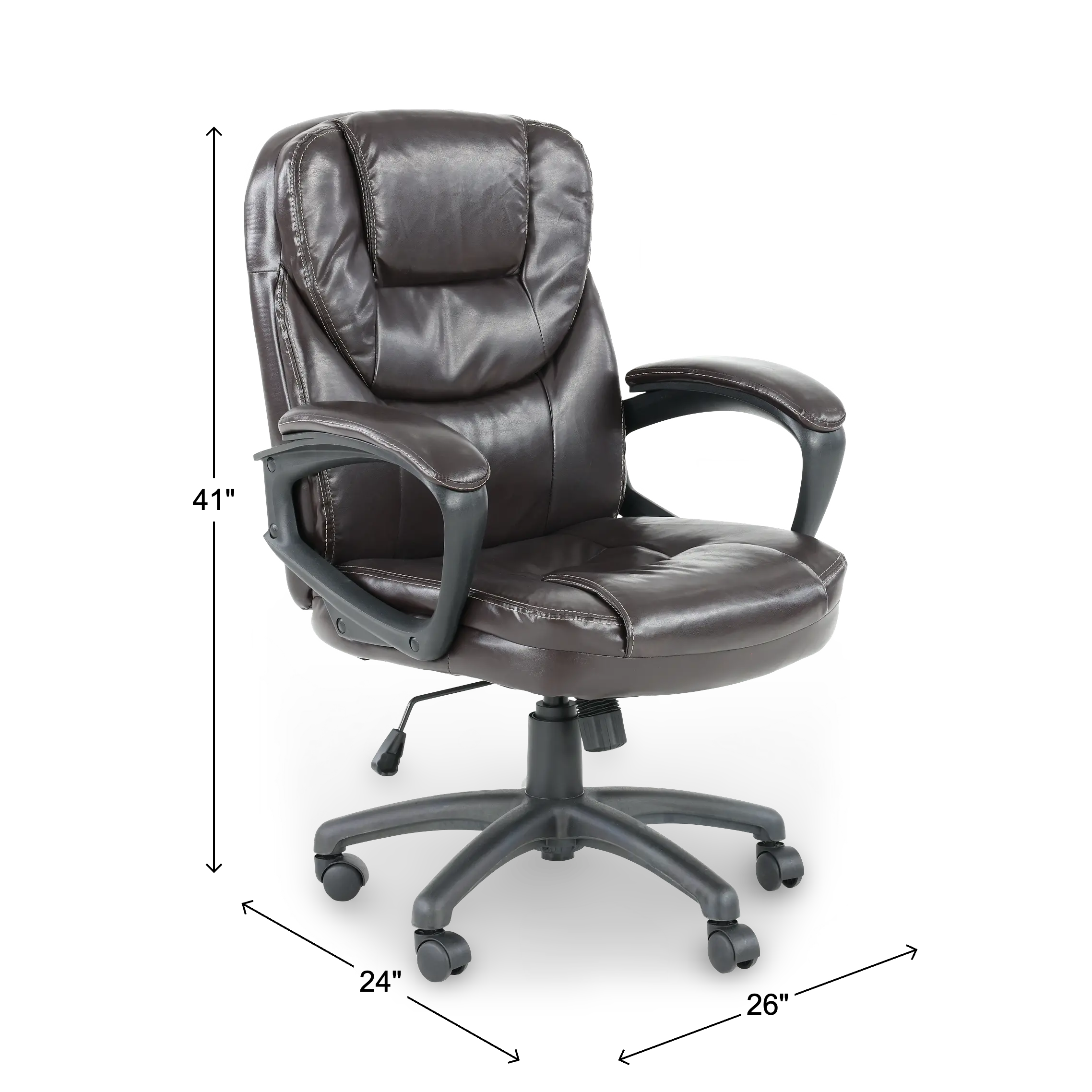 Warren Brown Office Chair-3