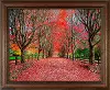 MS2024RC Red Carpet Road Framed Canvas