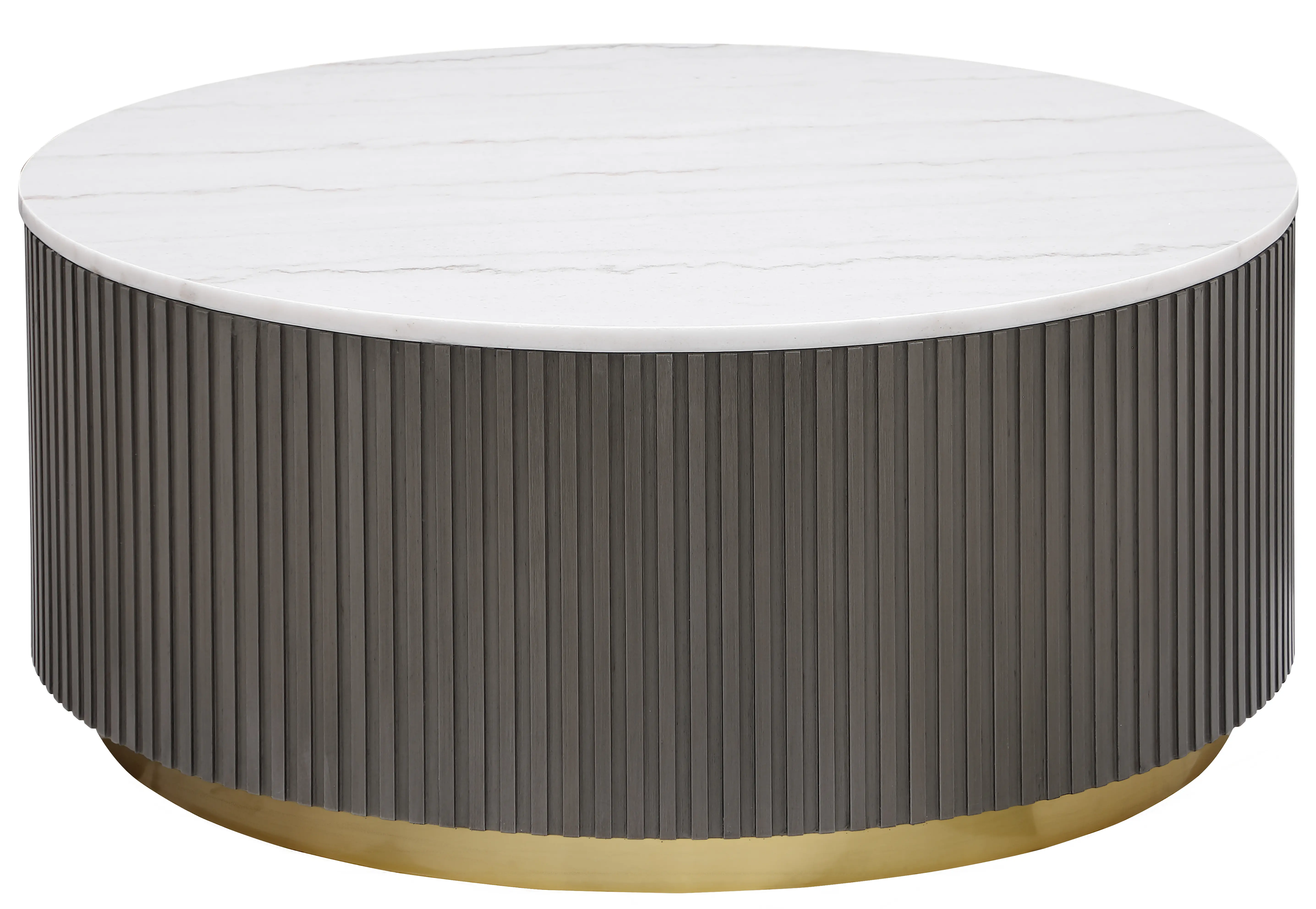 Janson Brown and White Coffee Table-1