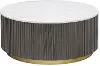 Janson Brown and White Coffee Table