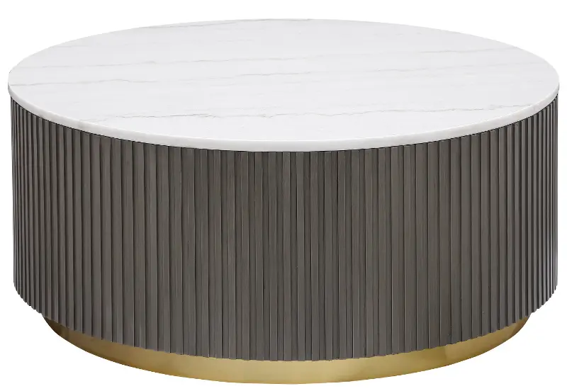 Janson Brown and White Coffee Table