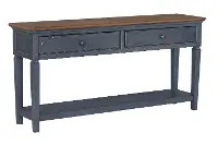 Americanas Blue Sofa Table
