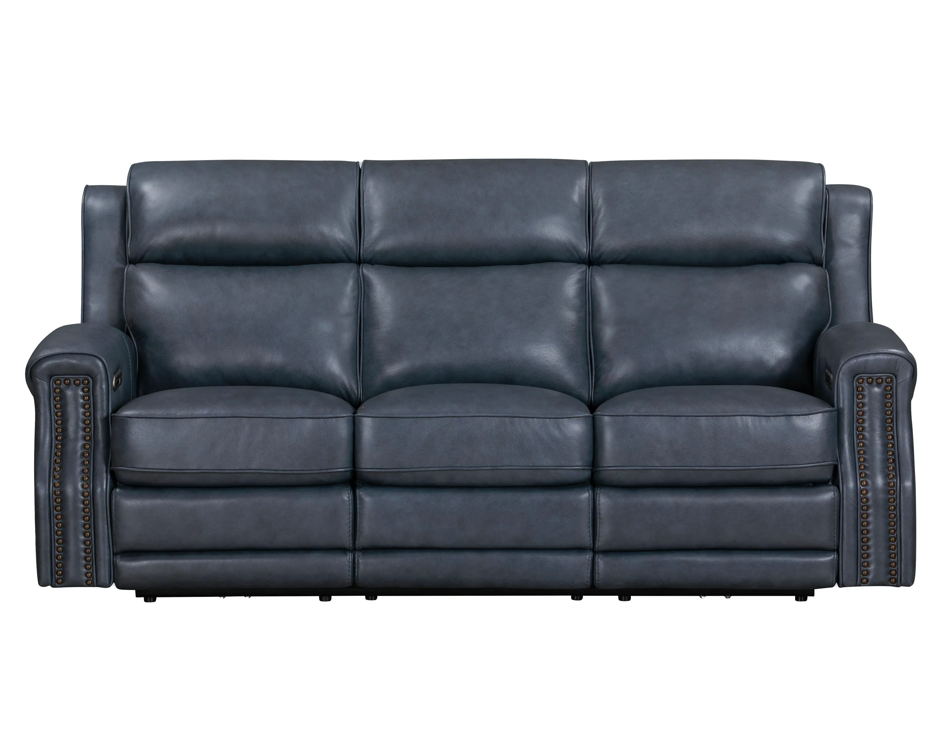 Hensley Marina Blue Power Reclining Sofa-1