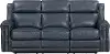 Hensley Marina Blue Power Reclining Sofa